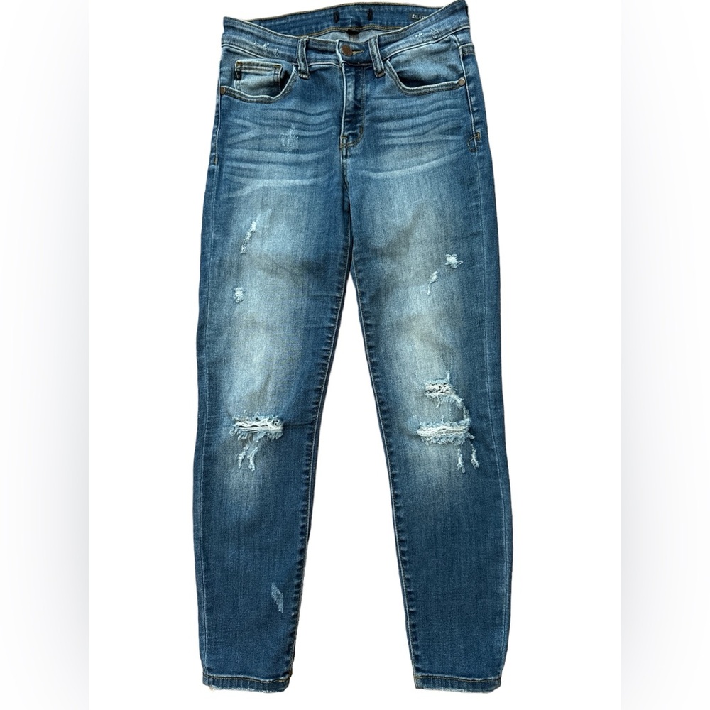 Judy Blue Los Angeles Relaxed Fit Women’s Jeans Size 7/28 Distressed Casual Jean